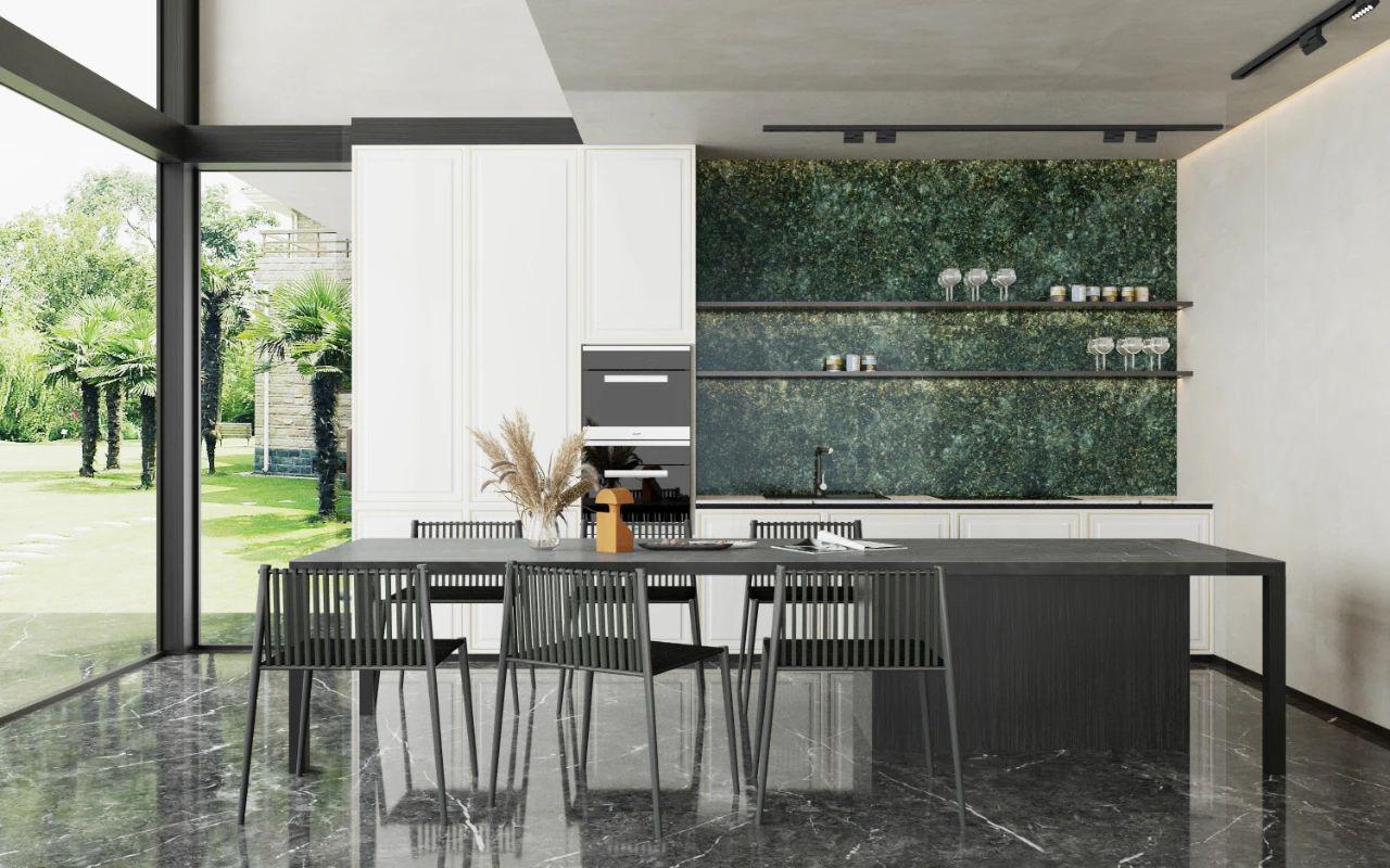 有哪些合理又實用的廚房布局呢？鷹牌陶瓷教你支招