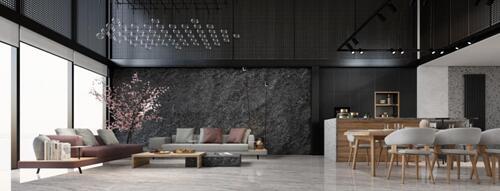 粵強瓷磚丨50°超白坯新品上線，一石多面 任意連紋，帶給您前所未有的視覺盛宴